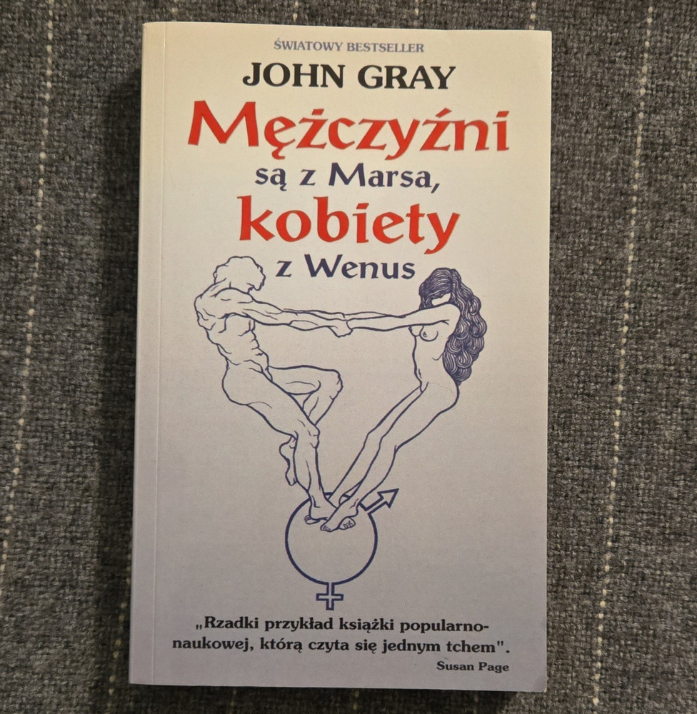 John Gray Mężczyźni są z Marsa, kobiety z Wenus – Polish Relationships Paperback
