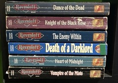 Ravenloft Books Dungeons And Dragons PB Lot Of 6 Vampire Knight Darklord Dead
