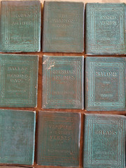 Antique Book Miniatures Little Leather Library Corporation, Set of 32 VG 1920’s