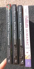 Lot 4 Llewellyn’s: 3 Witches’ Companions 2013 2014 2017 1 Sabbat’s Almanac 2015