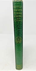 1922 Successful Teaching in Rural Schools Pittman Vintage HC Education Book