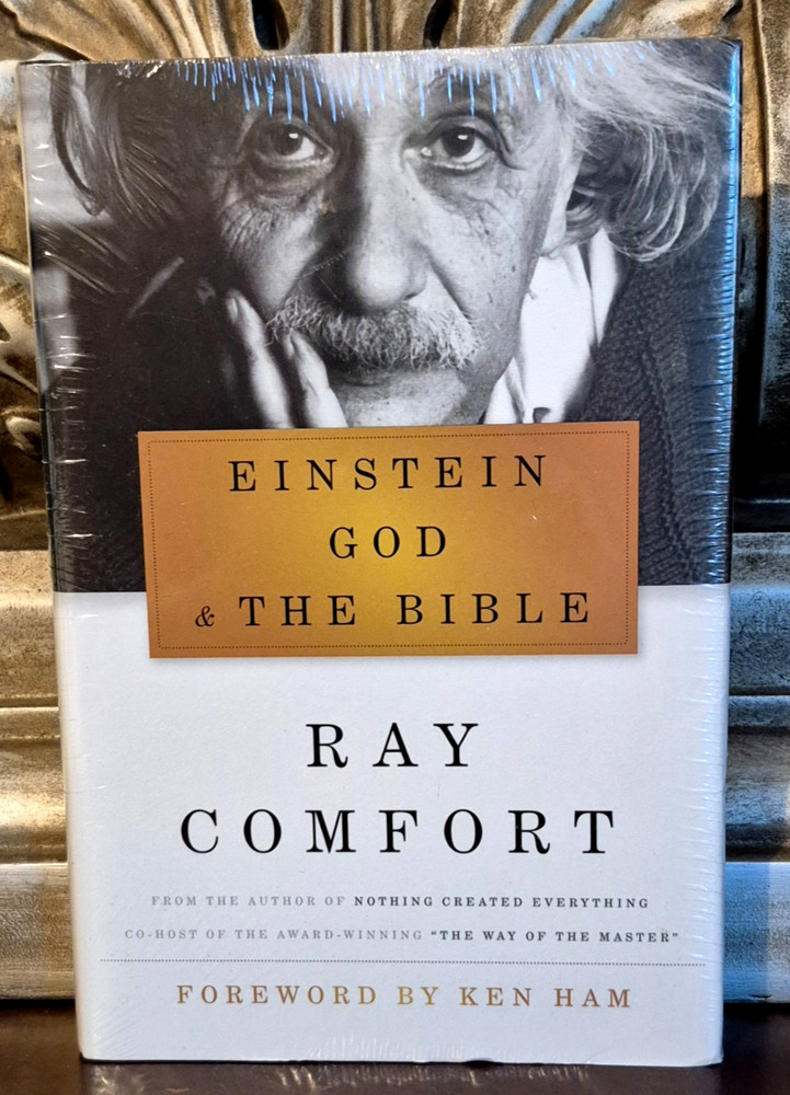 Einstein, God, & the Bible by Ray Comfort (2014, Hardcover) New / Sealed