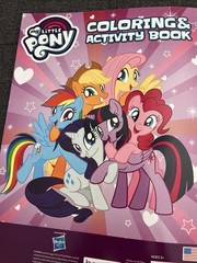 My Little Pony Jumbo Coloring & Activity Book Puzzles Games & Coloring Pages