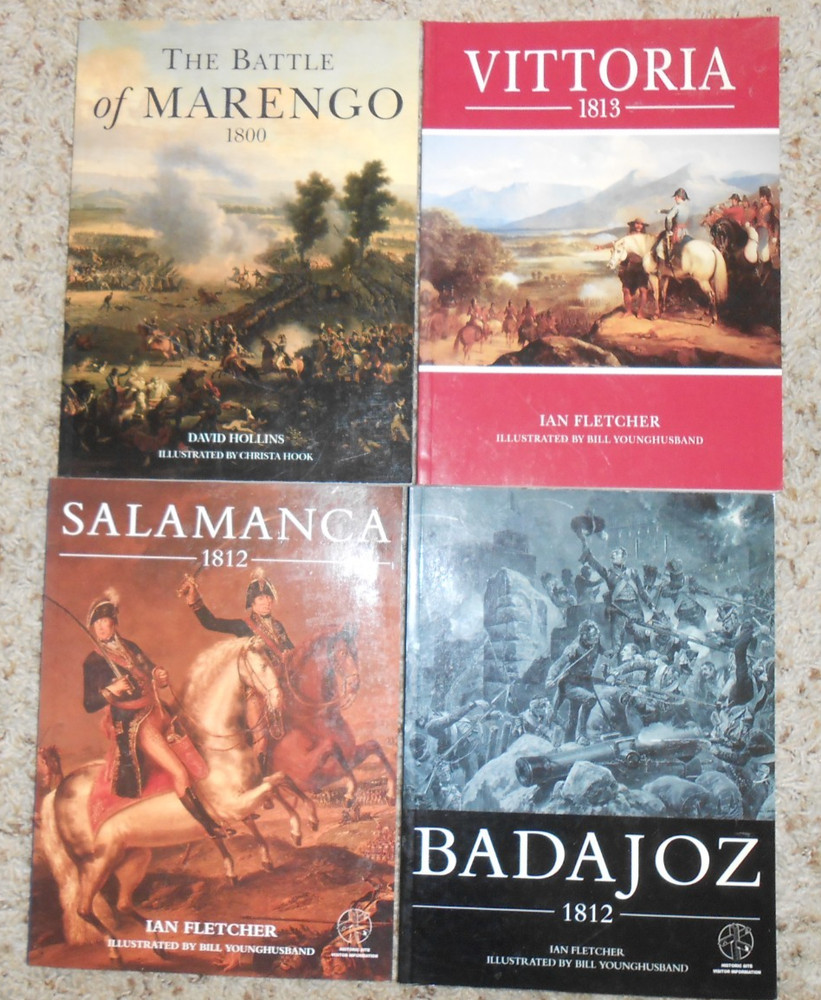 4 Osprey HISTORY Series (Napoleon 1800s) Illustrated – TPB LN