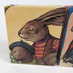 RARE 2 Box Sets 1993 MINI Aesop’s Fables Mouse Cat Fox Illustrated Graham Percy