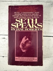 Seth Speaks + The Seth Material Jane Roberts 2 Book Lot Vtg New Age Occult PB