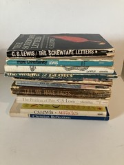 C. S. Lewis Lot – 12 Vintage Paperbacks 60s and 70s prints well read