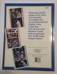 Red Foley’s Best Baseball Book Ever ‘94 MLB Activity Book Cards 1994 – Complete