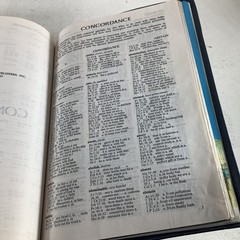 Holy Bible Kenneth Copeland Reference Edition KJV Genuine Leather 1991 VG