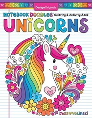 Notebook Doodles Unicorns (Design Originals) Encouraging Coloring Book with…