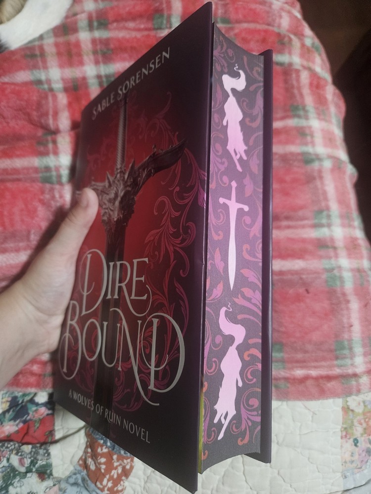 SIGNED Dire Bound by Sable Sorensen DELUXE LIMITED EDITION HC + Extras