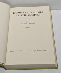 Preacher’s Homiletic Library Harald F. J. Ellingsen 1979 Reprint Hardcover GOOD