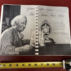 1952 Nebraska Storz Beer Cookbook 6.5×9 inches 276 pages full index.