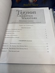 Teknon and the CHAMPION Warriors Mission Guide – Father, Son X2, by Brent Sapp