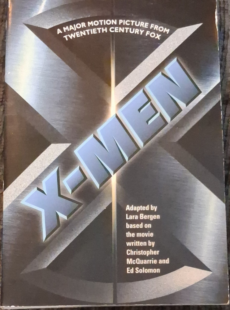 X-Men Movie Tie-In by Lara Bergen, Paperback, Film/TV Adaptation 2000