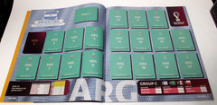 2 – 2022 Fifa World Cup Qatar Sticker Panini Softcover Albums w/10 Sticker Sheet