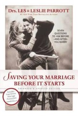 Saving Your Marriage Before It Starts – Hardcover By Les Parrott – GOOD