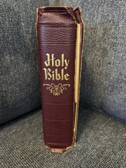 Vintage Holy Bible King James Spencer Revelation Press ~Leather~Red Letter~MAPL