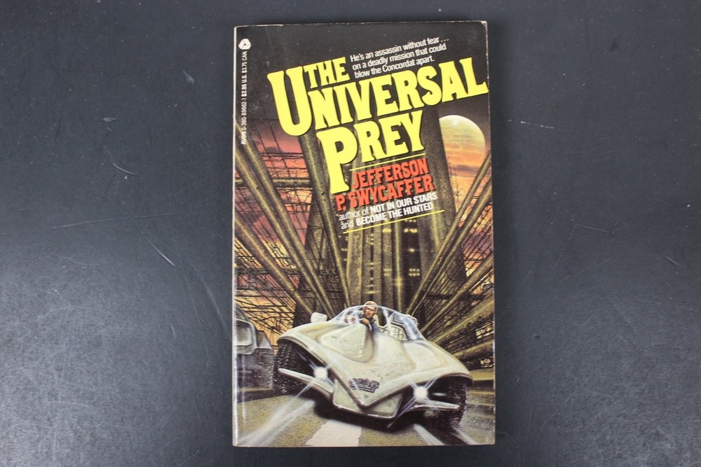 The Universal Prey Jefferson P. Swycaffer 1985 First Printing Science Fiction PB