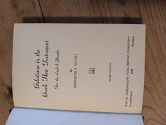 Galatians in the Greek New Testament by Kenneth S Wuest 1948 HC Book Eerdmans