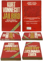 Kurt Vonnegut Lot of 4 mm pb SLAUGHTERHOUSE 5, GALAPAGOS, JAILBIRD, HOCUS POCUS