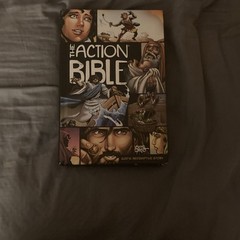 The Action Bible God’s Redemptive Story Illustrated Hardcover David C Cook Serg…