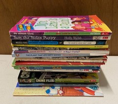 Lot of 18 Grade School Easy Chapter Several are former Classroom Books Paperback
