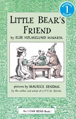 I Can Read Level 1 Ser.: Little Bear’s Friend by Else Holmelund Minarik 1984 PB