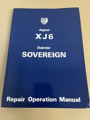 1978 Jaguar XJ6 Daimler Sovereign Repair Operation Service Manual