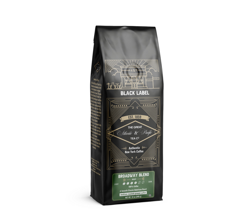 A&P Broadway Blend Ground Coffee, 12 oz