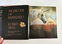 The Unicorns of Kilimanjaro by Robert Vavra First Edition fantasy photography