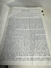 Holy Bible King James Version cross section reference as shown