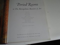 Period Roms In The Metropolitan Museum of Art, 1996 1st Edition, 312 Pages