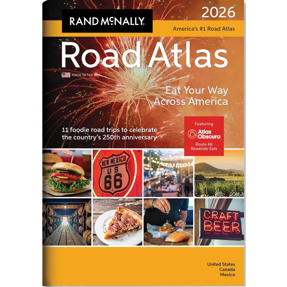 Rand McNally 2026 Road Atlas: United States, Canada, Mexico (Rand McNally…