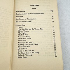 A Hundred and Seventy Chinese Poems – Borzoi Pocket Book – Arthur Waley -HC 1925