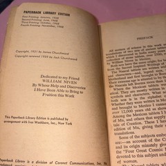 The Lost Continent Of MU By James Church Ward PB