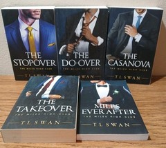 Do-Over Casanova Stopover etc 5 Bundle Book Lot (The Miles High Club) TL Swan