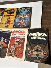 Keith Laumer Vintage Sci Fi PB Book Lot of 11 Vintage 1960s-1980s Very Good Cond