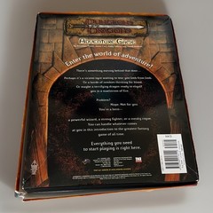 Dungeons and Dragons Adventure Game Box „The Adventure Begins Here.”