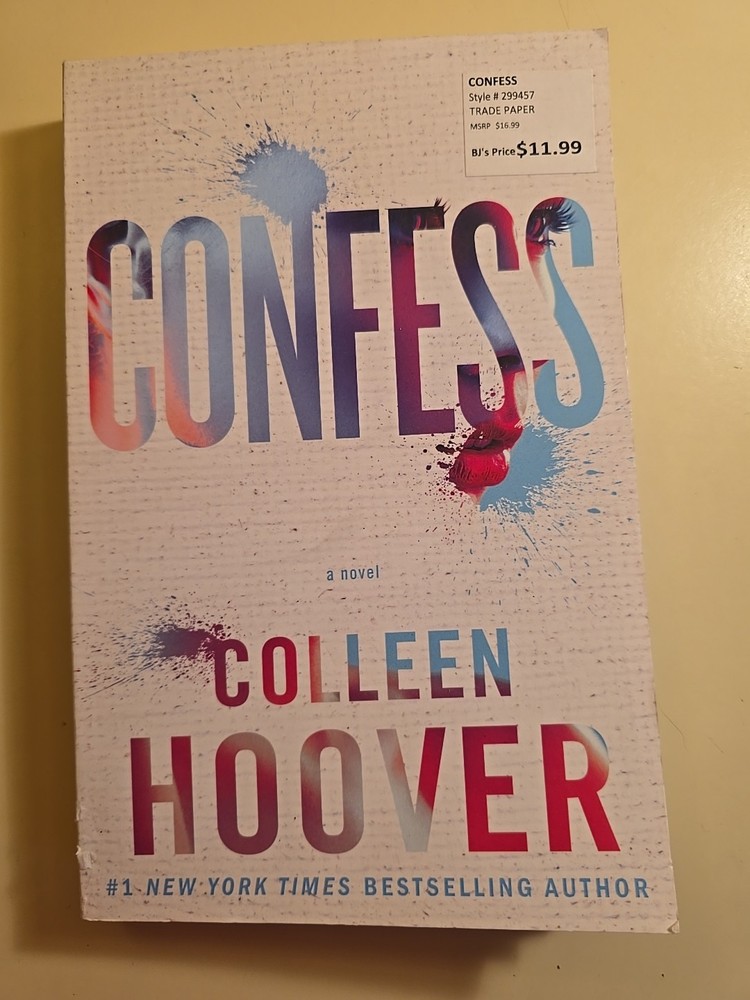 Confess : A Novel by Colleen Hoover (2015, Trade Paperback)