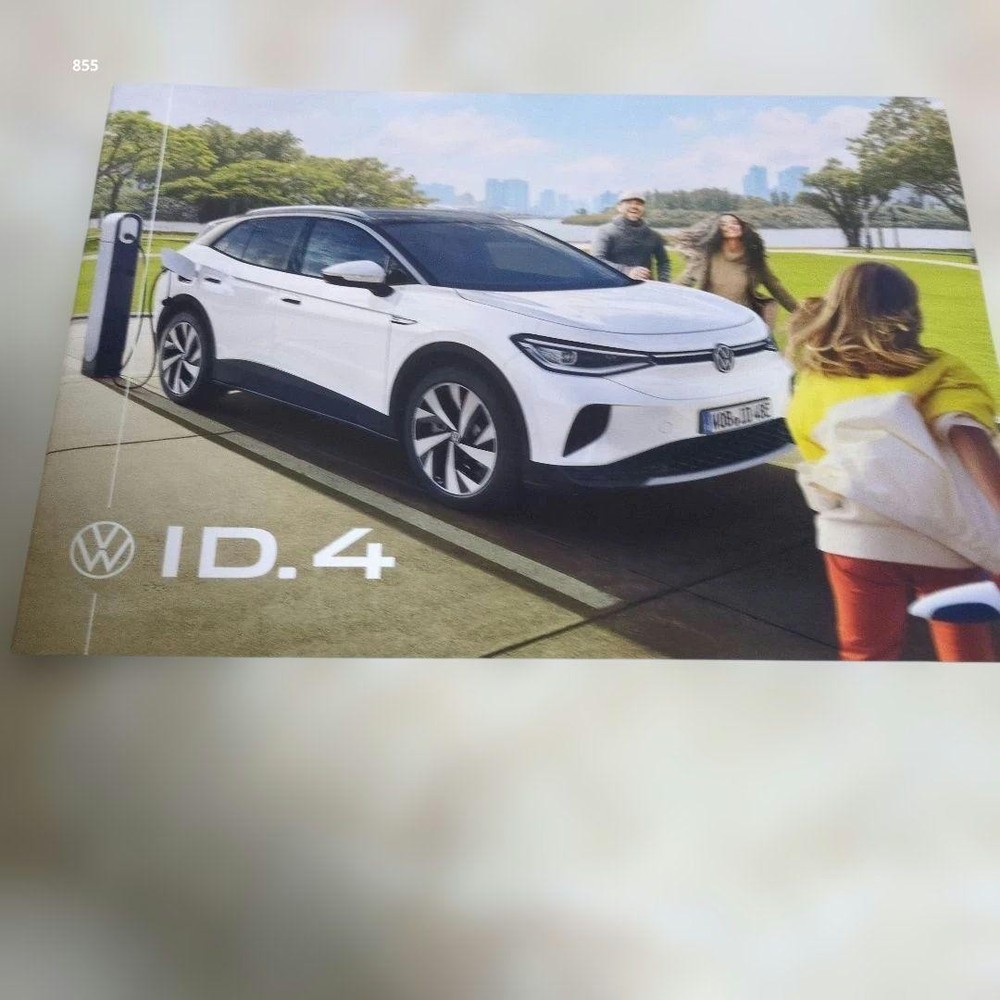 Volkswagen ID.4 Catalog 2024 26 Pages No Damage Water-Resistant Shipping