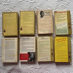 Lot~ 50 Vintage Pulp Paperbacks Crime Mystery Classic 1950s Pocket Cardinal Dell