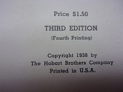 ARC WELDING and How to Use It by W.J. Chaffee 1938 Hobart Bros. Co. 334 Pages