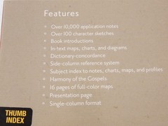 Zondervan NIV Life Application Study Bible Indexed Black Leather 1984 2011 USA
