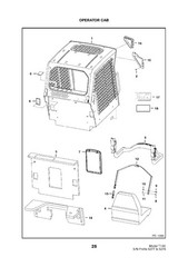 BOBCAT T190 Parts Manual 2004 SN 527711001 Up – STEEL WIRE BOUND – TOUGH COVERS