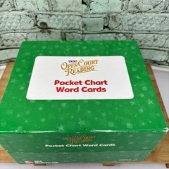 SRA OPEN COURT READING: POCKET CHART WORD CARDS Incomplete Homeschool Learning