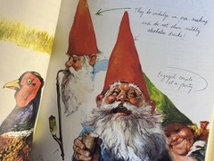 Gnomes by Poortvliet Huygen 1977 1st Edition HCDJ Hardcover DJ Vintage 70s Retro