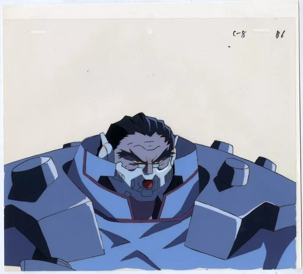 Moby Dick Legend Original Animation Cel w/ Mount 10.6×9.5in Used