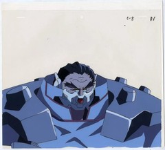 Moby Dick Legend Original Animation Cel w/ Mount 10.6×9.5in Used