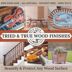 Original Wood Finish, 8 Oz. – Linseed Oil & Beeswax Blend, Ideal for All Woodwor